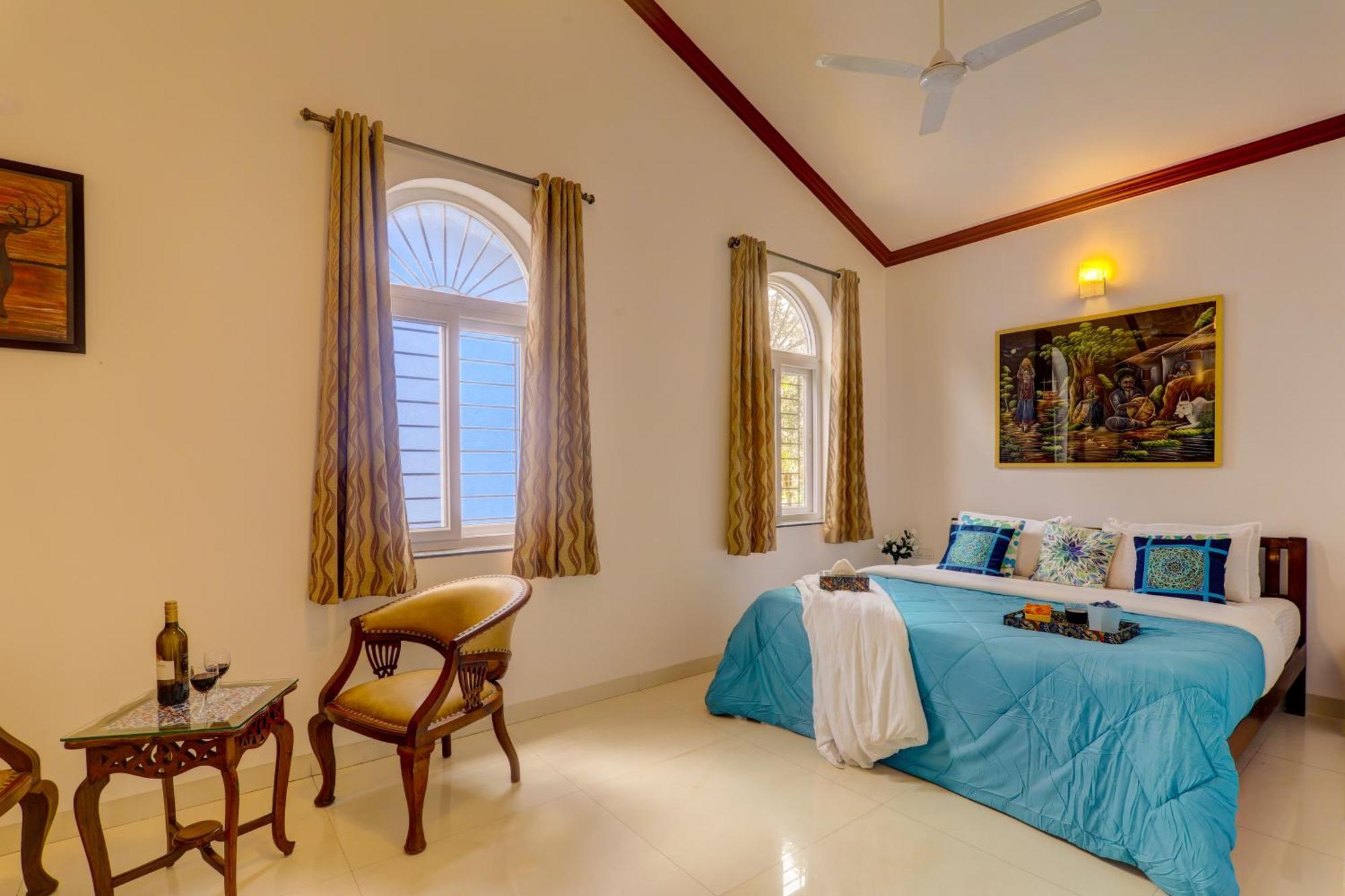 Jaqk Holidays - 9Bhk Villa For Big Groups, Private Pool-Wifi-Cartaker-Parking, North Goa Baga Exterior photo